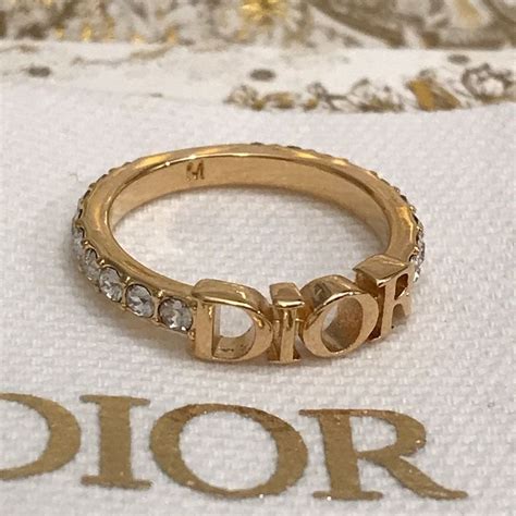 ring dior|dior ring that says.